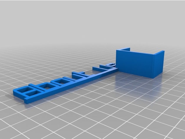 meu personalizados prateleira locutor organização personalizado 3D print model - Mito3D