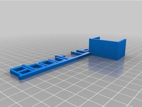 my customized shelf talker organization 3d print model - Mito3D