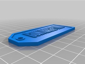 my customized personalized parametric gift tags custom remix signs & logos 3d print model - Mito3D