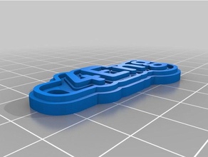 4engkey i portachiavi su misura 3d print model - Mito3D