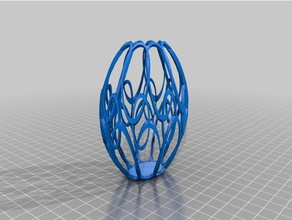 my customized artistic vase3 interactive art 3d print model - Mito3D
