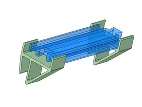 plarail linteau simple jouets mécaniques 3d print model - Mito3D