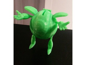 pilaf de la banque tirelire low poly les conteneurs pièce monnaie dbz dragonball dragon ball boule z en forme cochon 3d print model - Mito3D