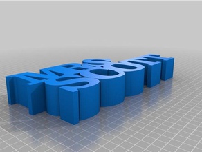 scott kelime heykel heykeller özelleştirilmiş 3d print model - Mito3D