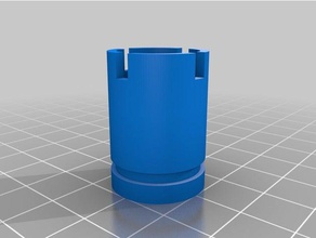 minimal hammond inspired chess pieces rook 3d print model - Mito3D