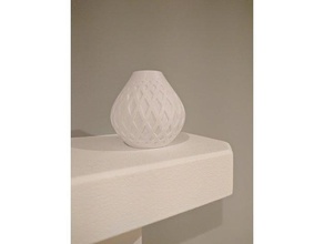 mesh-vase Haushalt Dekoration flashforge Blumentopf Blumen-vase home mesh pflanze pot vase 3d print model - Mito3D