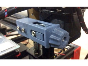 tronxy x3 x-belt tensioner 3d printer parts 2020 belt idig3d x1 x 3d print model - Mito3D