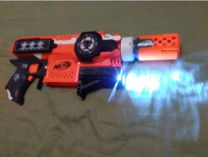 nerf stryfe foregrip tac-light sport & outdoors