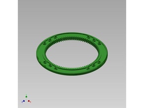 vex custom-84-tooth ring gear engineering fahren Sie Zug Zahnräder ZAHNRAD-Zug Planetengetriebe edr robotics 3d print model - Mito3D