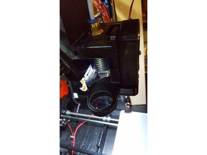 ventola, piastra di montaggio a 18mm sensore bowden installazione anet a8 Le stampanti 3d 3d print model - Mito3D