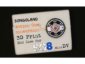sq8 3d print action cam mod case songoland camera little conversion gopro minidv 3d print model - Mito3D