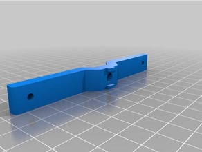 kossel 94mm largeur du bloc d'alimentation support de m3 L'imprimante 3d pièces personnalisé 3d print model - Mito3D