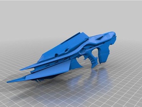 husk pit 3d printing destiny weapon 3d print model - Mito3D