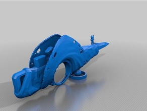 touch malice just hit print 3d printing destiny weapon 3d print model - Mito3D