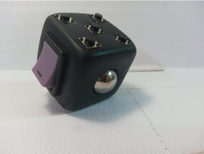 fidget cube mechanische Spielzeuge 3d print model - Mito3D