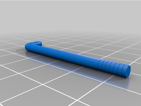 floorball stick construction toys lego minifigure 3d print model - Mito3D
