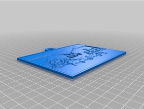 jeff testar a minha personalizado lithopane Arte 2d 3d print model - Mito3D