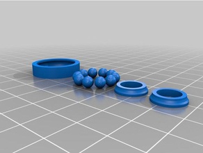 ball-bearing parts ball bearing gadget modellbau 3d print model - Mito3D