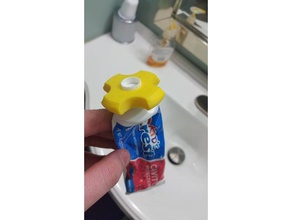 diş macunu kapağı aracı el aletleri kap fırçası topper 3d print model - Mito3D