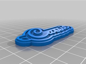 cassier llaveros personalizado 3d print model - Mito3D