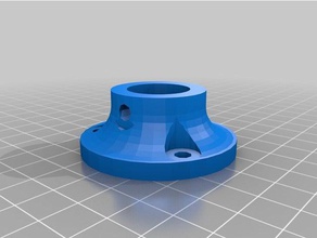 mi personalizados paramétrico de la tubería brida montaje los hogares personalizado 3d print model - Mito3D