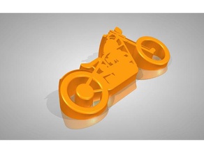 motorbike elevated automotive 3d print model - Mito3D