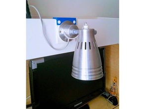 idea lamp desk ikea ps 2014 office 3d print model - Mito3D