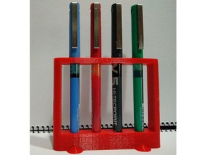 pilot pens holder office 3d print model - Mito3D