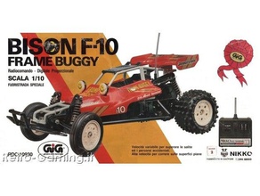 gig nikko - trascinatore bison f10 toy & game accessories 3d print model - Mito3D