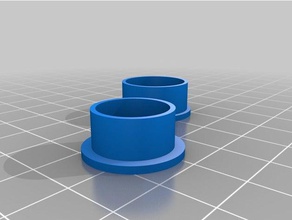 my customized fidget spinner ring - kid size 3 rings 3d print model - Mito3D