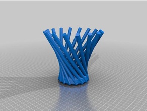 corona di penne organizzazione su misura 3d print model - Mito3D