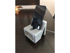 iphone 6 plus stand passive amp gadgets 3d print model - Mito3D