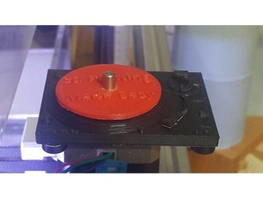 technics 1200 mesa giratoria de hilado registro Impresora 3d las piezas 3d print model - Mito3D