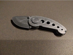 cuchillo plegable herramientas de mano el navaja bolsillo 3d print model - Mito3D
