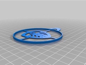 leeds united coffee stencil signs & logos customized 3d print model - Mito3D
