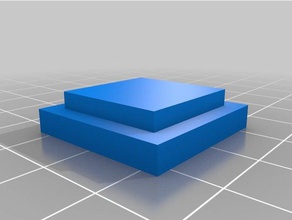 25mm d'étalonnage cube couvercle L'impression 3d tests 3d print model - Mito3D