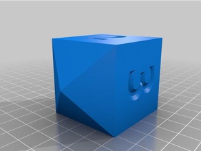 spinning dice 3d print model - Mito3D