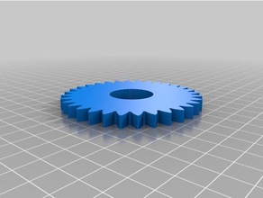 spur gear 36 hobby customized 3d print model - Mito3D