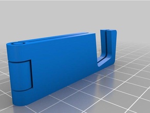 il mio personalizzato pieghevole telefono stand cellulare su misura 3d print model - Mito3D