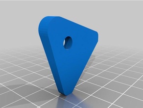 portabicchiere non riscaldato Stampante 3d parti letto titolare vetro porta di letu letuoko v3 3d print model - Mito3D