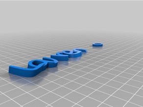lauren organización personalizado 3d print model - Mito3D