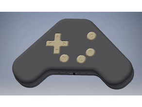gamepad case radio shack's make robotics infrared controller electronics arduino shack 3d print model - Mito3D