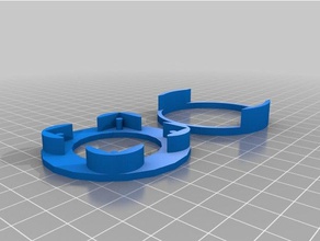 gpu fan adapter other way 40mm mount computer 3d print model - Mito3D
