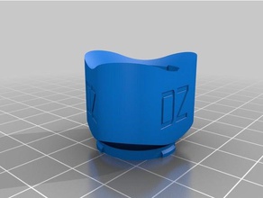 diaza containers customized 3d print model - Mito3D