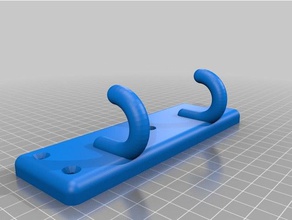 3 hook part 1 organization customized 3d print model - Mito3D