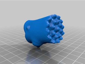 lego-bart-Brust 3d print model - Mito3D