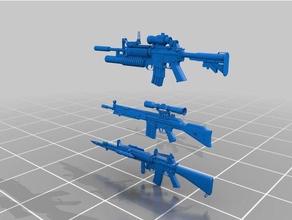 guns 3d printing gun 3d print model - Mito3D