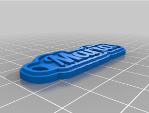 maria 2mm keychains customized 3d print model - Mito3D