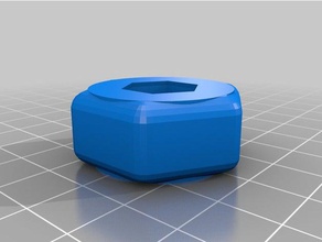 manopola m8 testa le bricolage personnalisé 3d print model - Mito3D