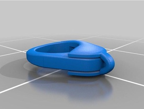 lagosta de bloqueio jóias 3d print model - Mito3D